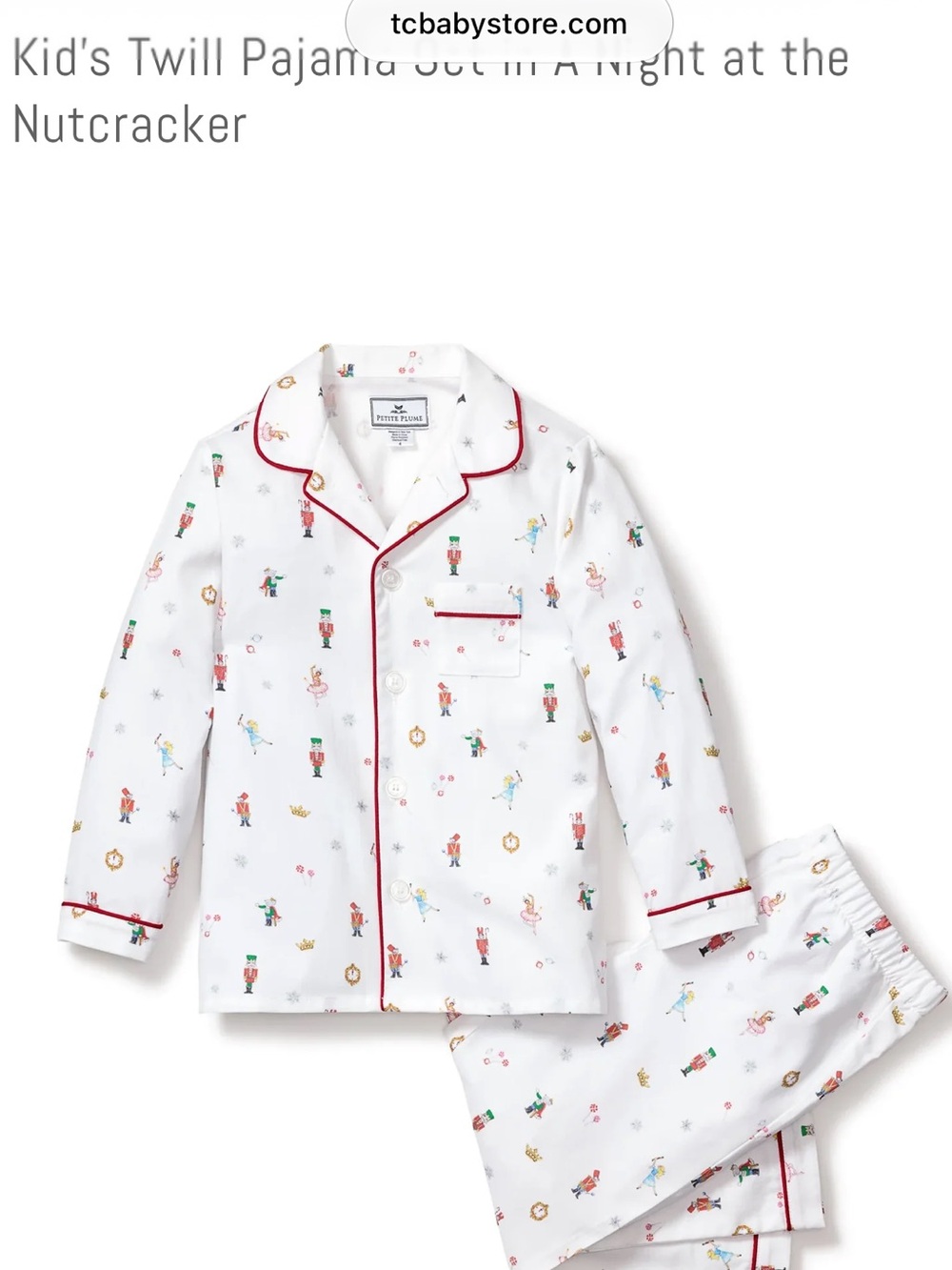 NEW Petite Plume Night at the Nutcracker pajamas 8